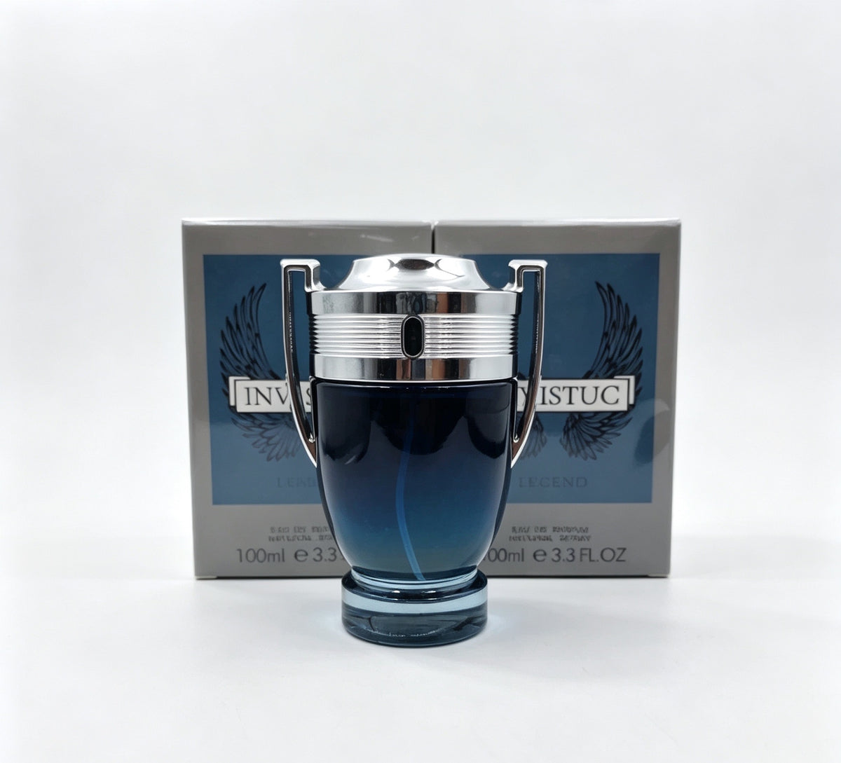 Perfume Azul Marino con Estructuras de Plata 100ml (3PCS) B721-4