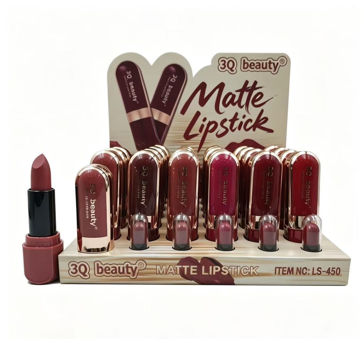 Labial Mate 3Q Beauty(6PCS) LS-450
