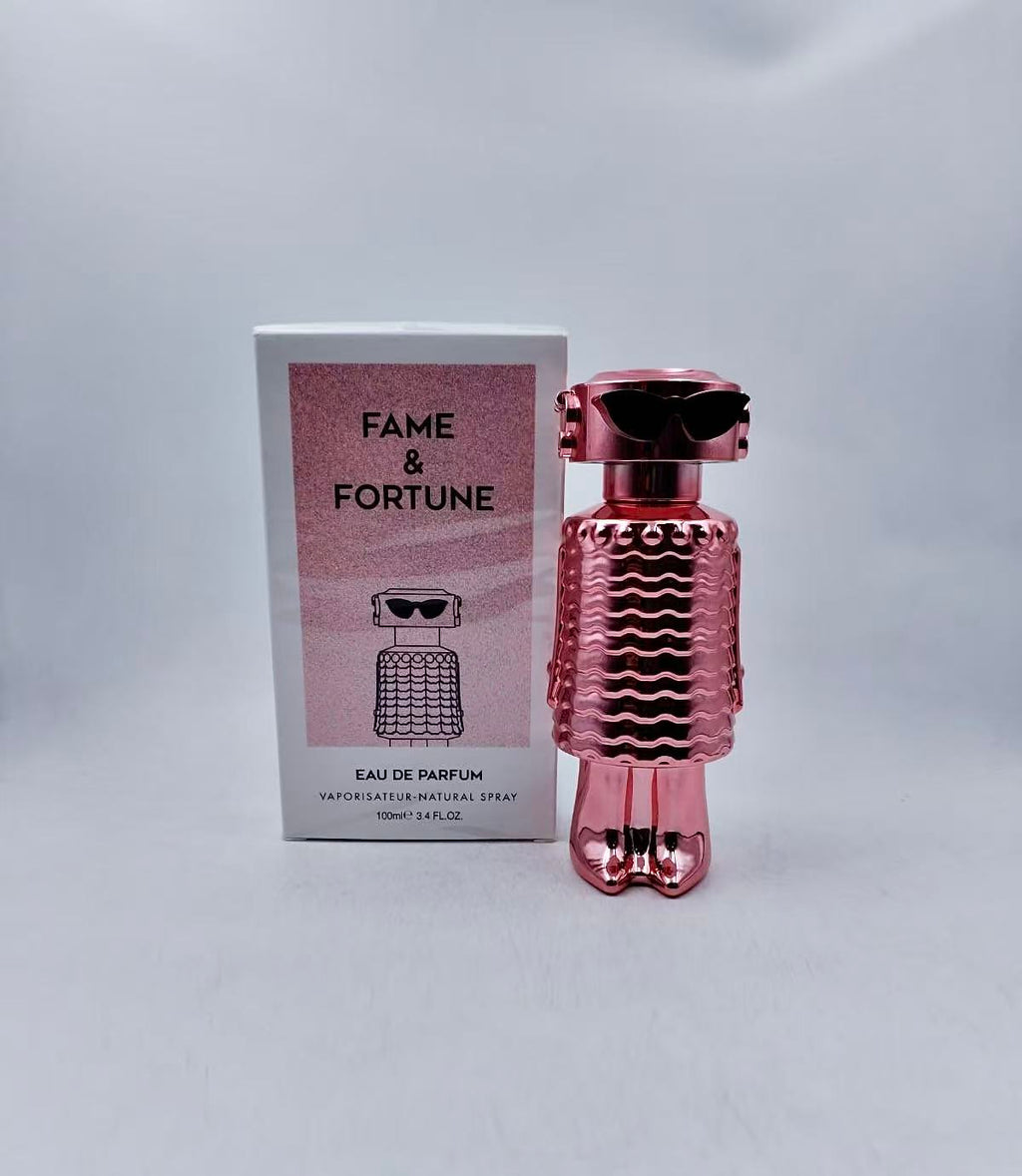 Perfume Robot Rosa FAME & FORTUNE 100ml (3PCS) B996-3