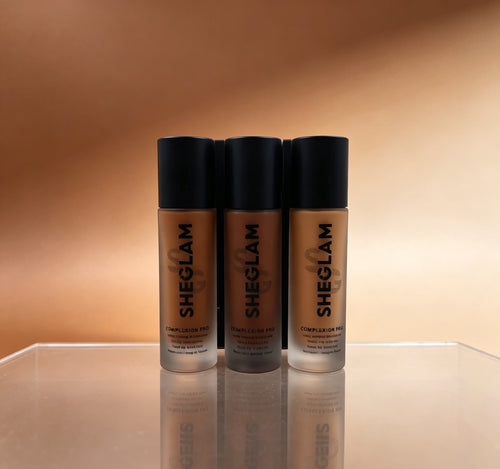 Base de Maquillaje Líquido Tonos Marrones SHEGLAM(6PCS) 202366