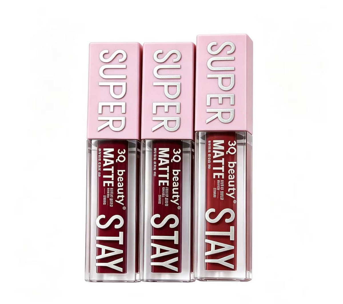 Labial Líquido Mate Super Stay de 3Q beauty（6PCS）LP-766