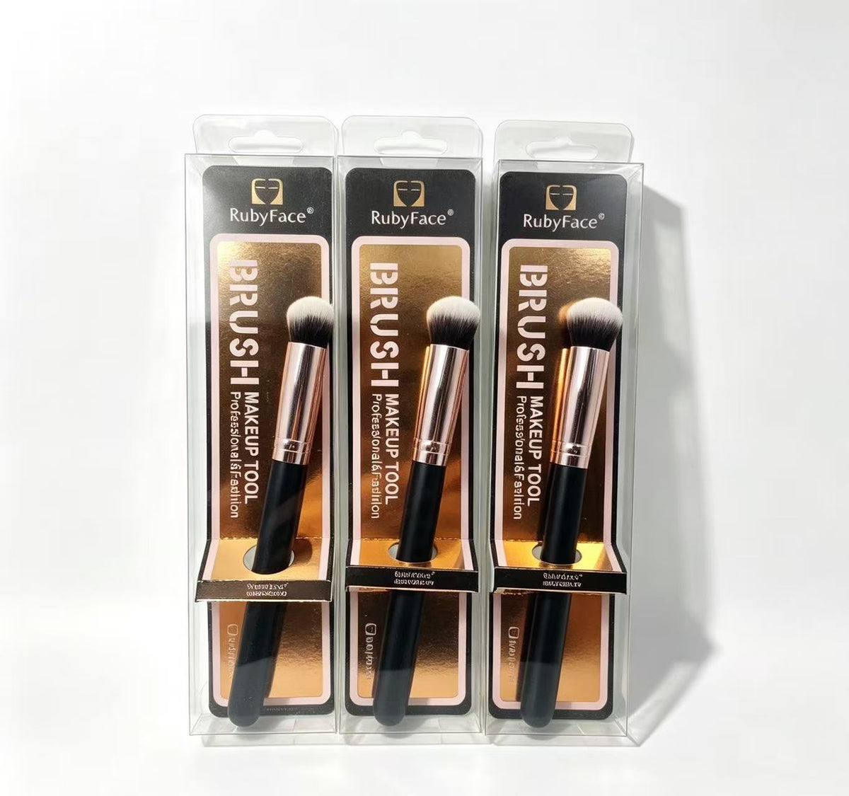 Brocha de Detalle de Ojos Negro y Oro(3PCS) 26700-16